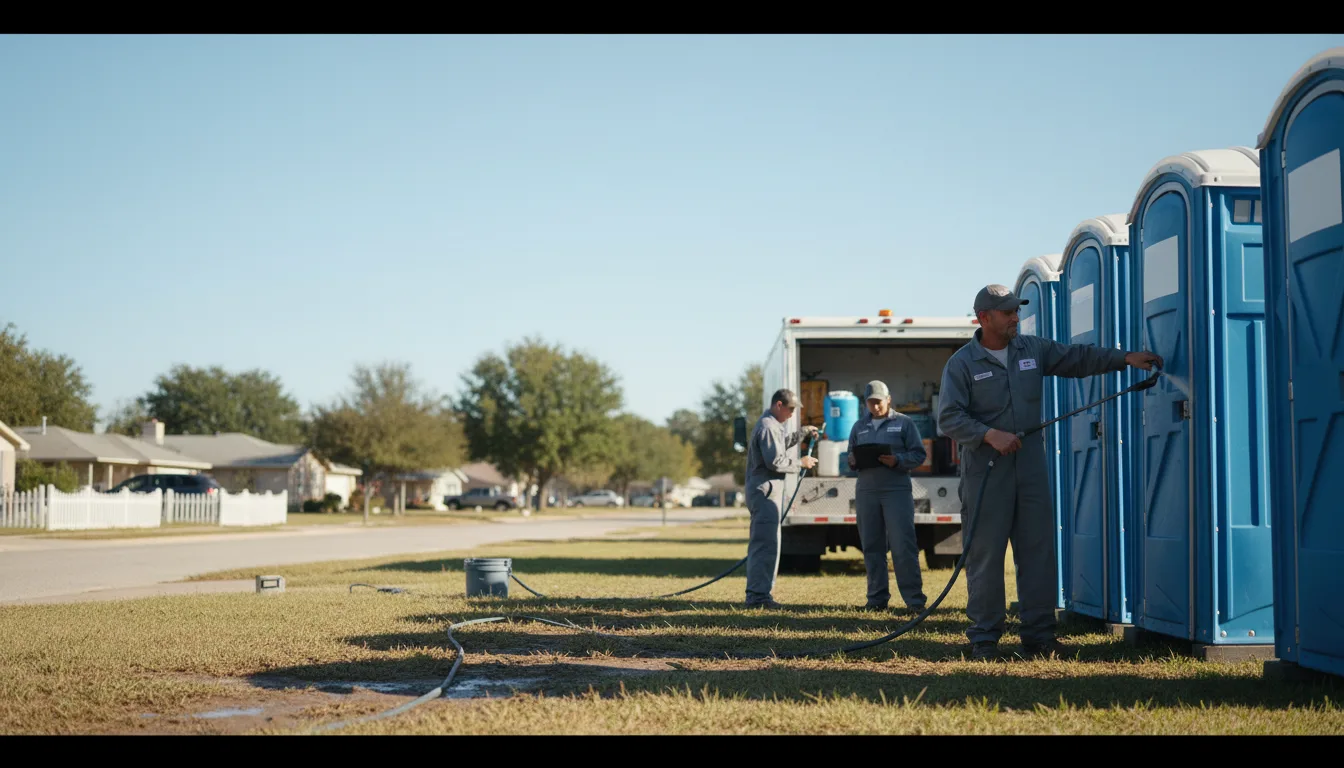 Long-Term Portable Toilet Rental in Grubbs, AR near me